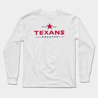 Houston Texaaaans 10 Long Sleeve T-Shirt